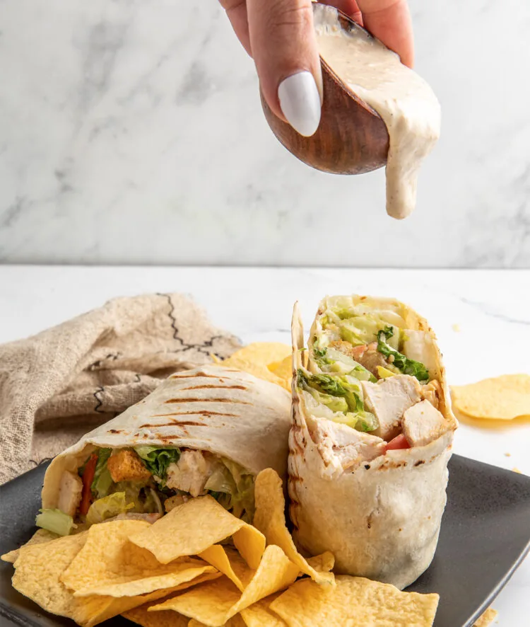 B’s Chicken Caesar Wrap