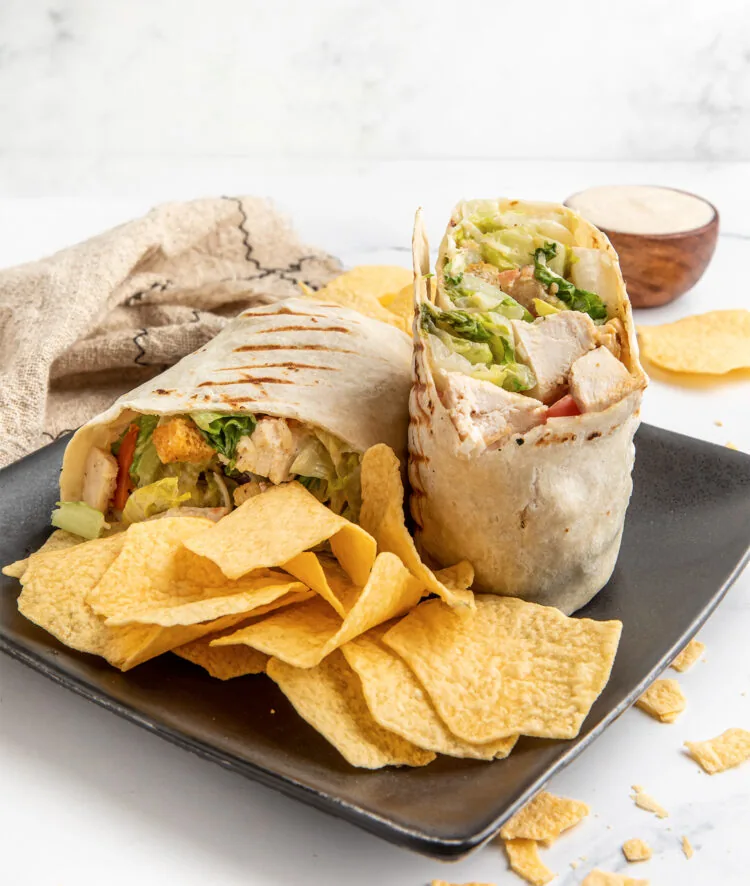 B’s Chicken Caesar Wrap