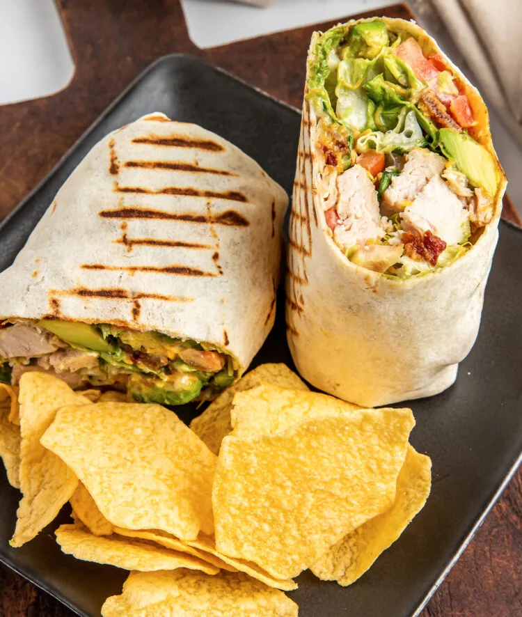 B’s Honey Mustard Turkey Wrap