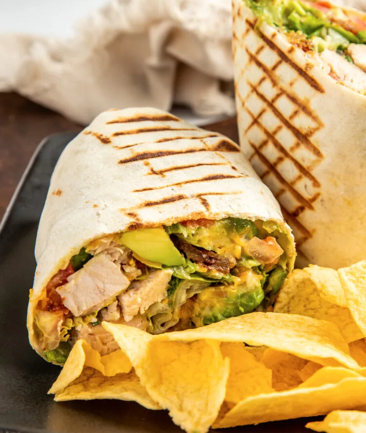 B’s Honey Mustard Turkey Wrap