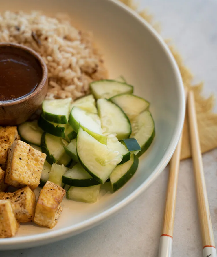 B’s Tofu Bowl (Gluten free, Vegetarian, Vegan)