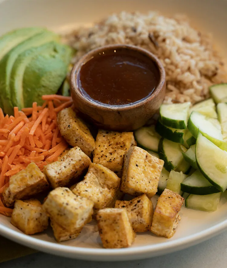 B’s Tofu Bowl (Gluten free, Vegetarian, Vegan)